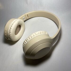 Khaki Head Phones - Foldable and Adjustable